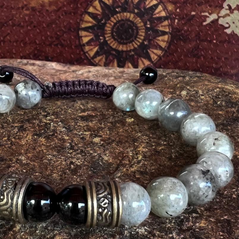Labradorite ¤ Obsidienne 