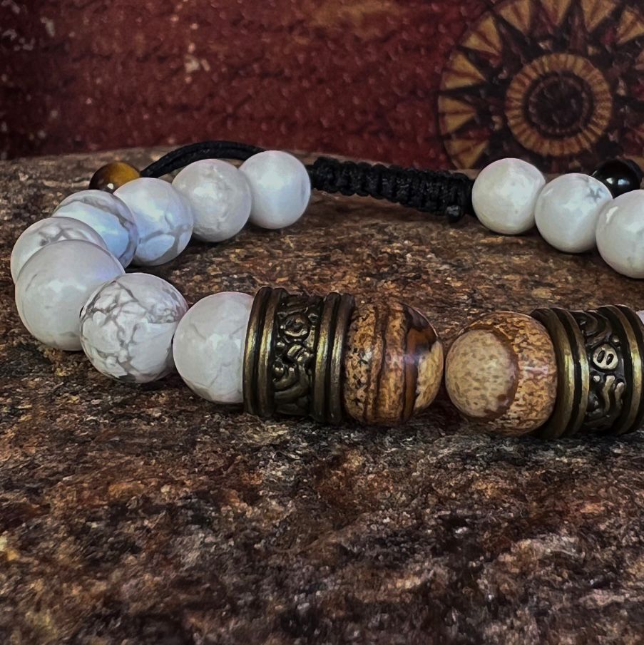 Howlite ¤ Jaspe Paysage