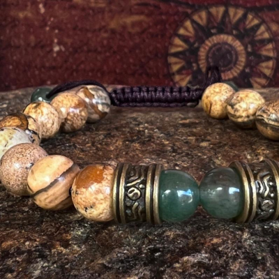 Jaspe paysage ¤ Aventurine
