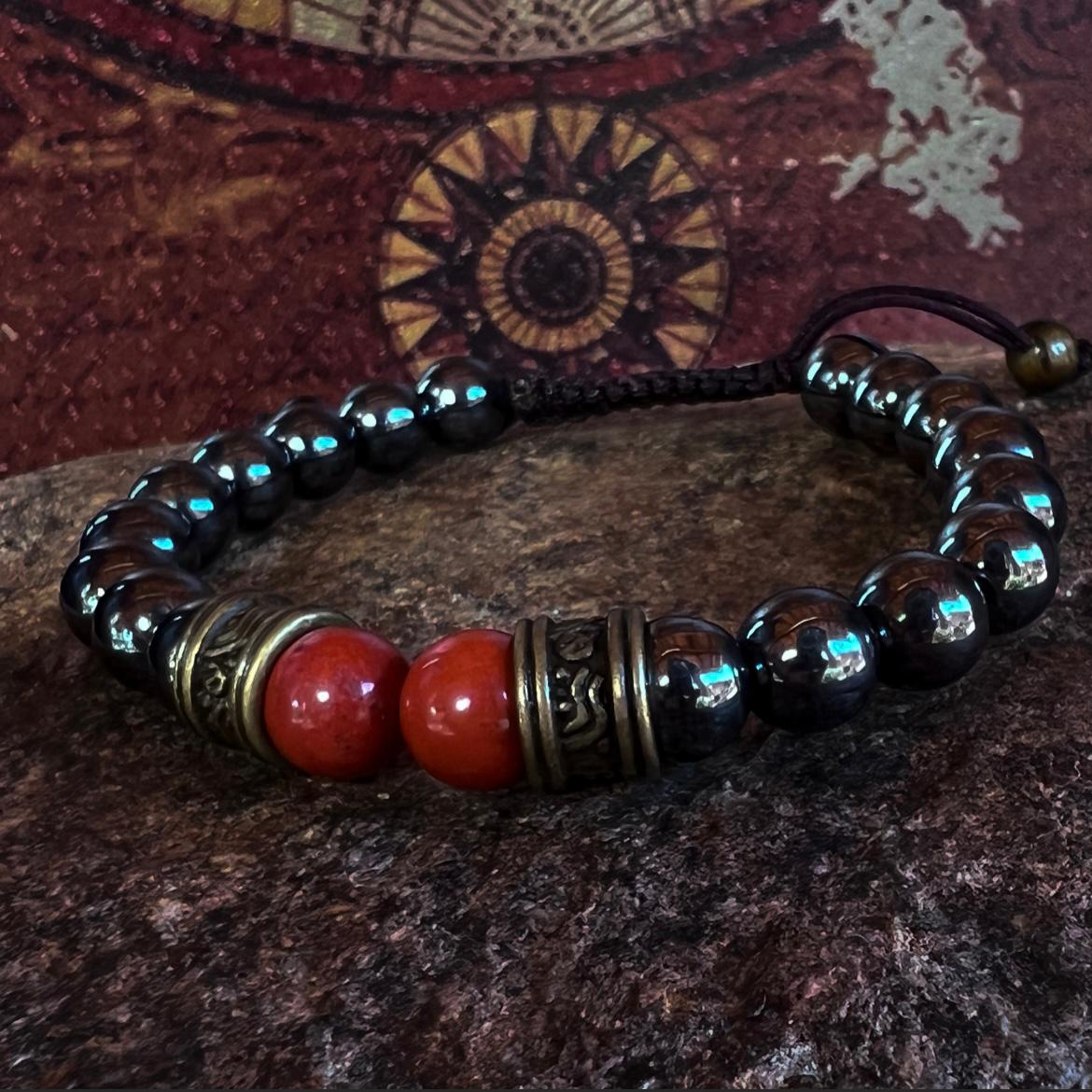 Hématite ¤ Jaspe rouge
