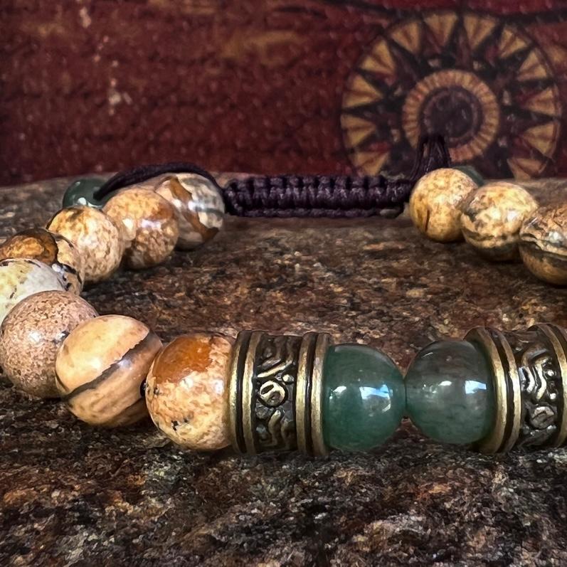 Jaspe paysage ¤ Aventurine