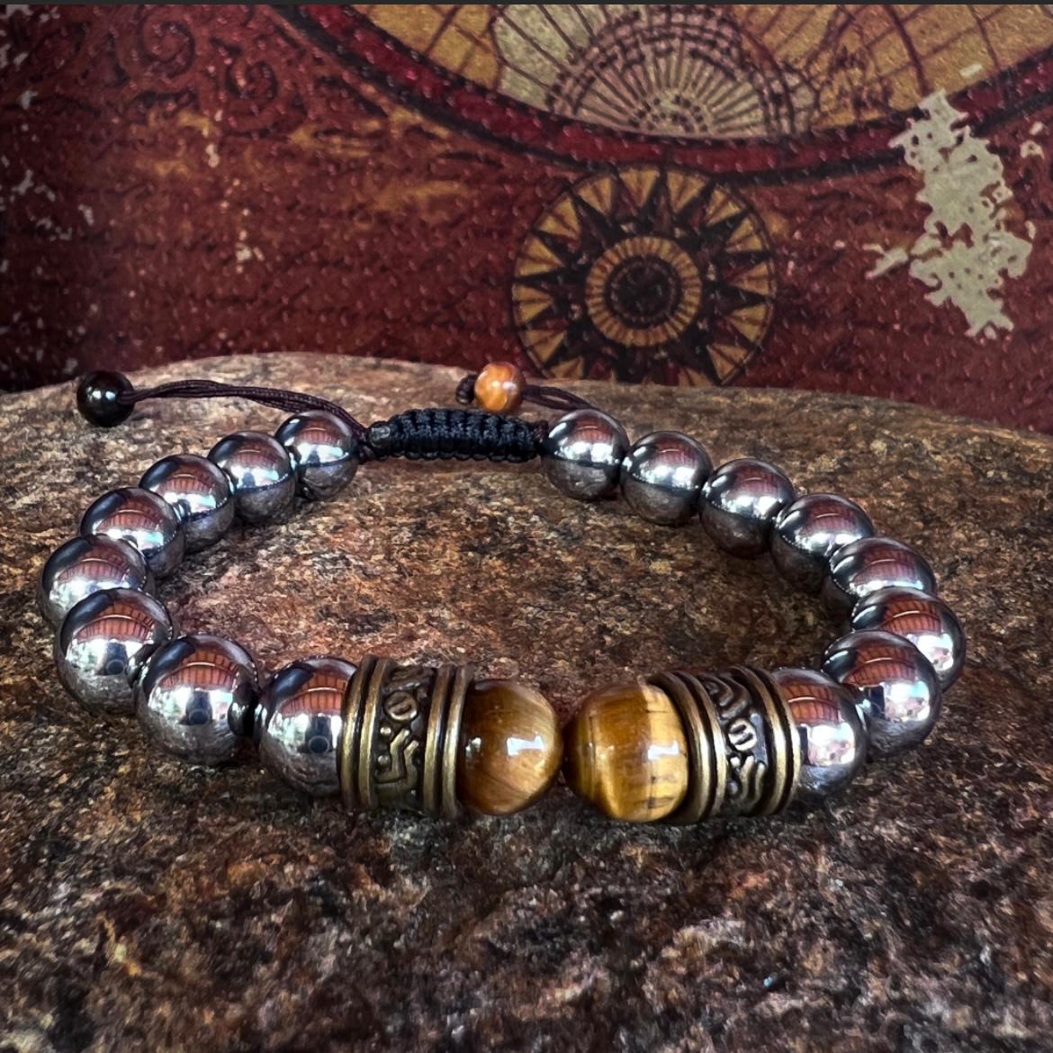Hématite argenté ¤ Œil de tigre